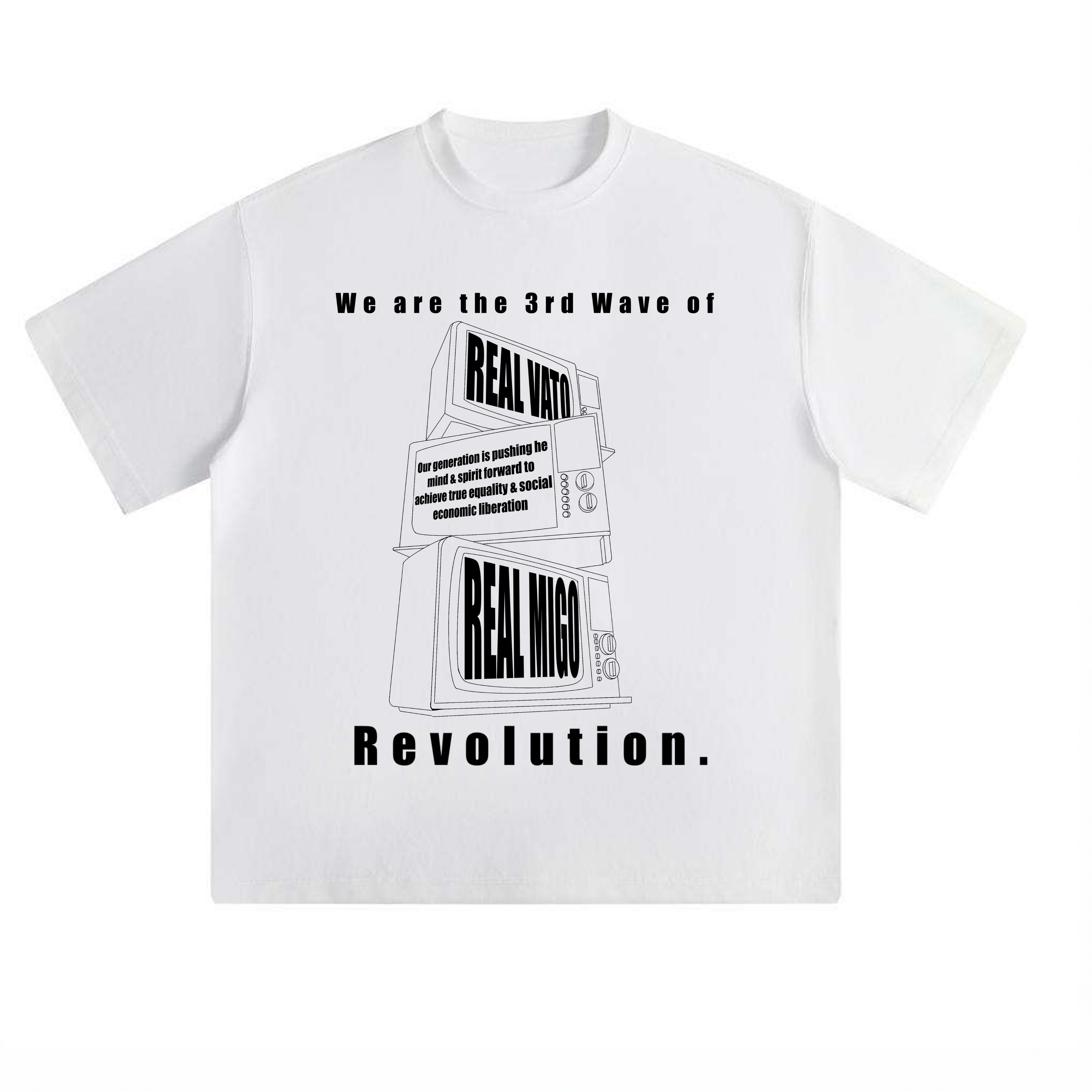 "3rd Wave TV Off  Revolution" Tee